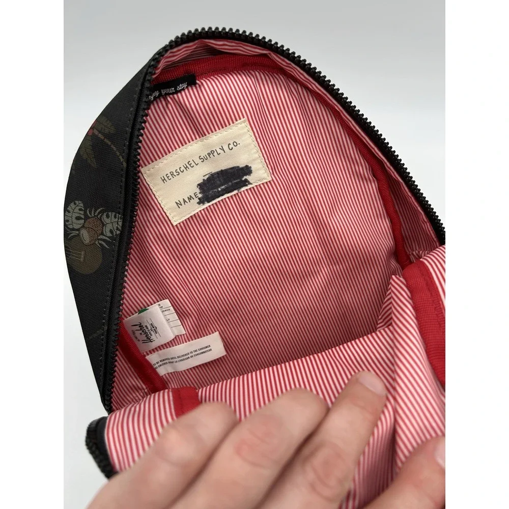 Herschel‎ Supply Co Heritage Kids Mini Backpack Black Island Print Adjustable